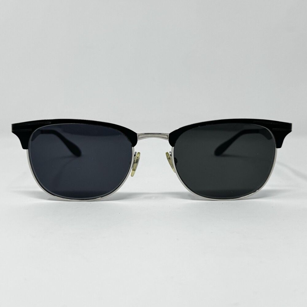 Ray-Ban RB6346 2861 Black Silver Eyeglass Frames 52-19-145